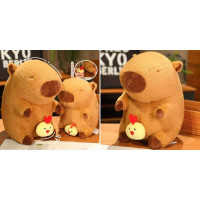 М`яка іграшка M 18196 (75) 34 см, заводний механізм, змійка на спині