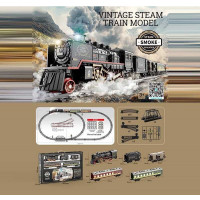 Залізниця HS 8023 A (10) локомотив, 4 вагони, звуки, підсвічування, парогенератор, в коробці