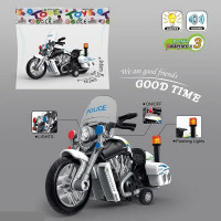 Мотоцикл 7725 (200/2) поліція, інерція, звук, підсвічування, у пакеті