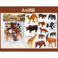 Набір тварин 559-296 A (144/2) 12 тварин, у пакеті