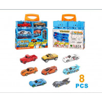 Набір Машинки Die-Cast металеві 8шт 8см (1815*4см) 324-348 (72)
