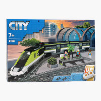 Конструктор на радіокеруванні 6108 (16) "Залізниця", залізнична колія 70х121 см, пульт керування, ба