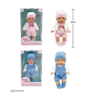 Пупс 30см YL2430D-D/YL2430D-J 2в.кор.32,5*11,5*19