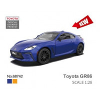 Машина мет. АВТОПРОМ арт. 68742 Toyota GR86, 1:28
