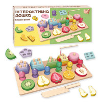 Дошка логічна 68379 "WToys", сортер, магнітна гра, риболовля, в коробці