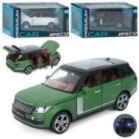 Джип AP-2021 (16шт) АвтоСвіт,1:32, метал,інерц, 16см,звук,світло, відчиняються двері/багажник/капот,