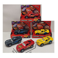 Машина D01 (72шт) ТЧ, інерція, метал, 11см, гумові колеса, 3 види, в кор-ці, 14,5-11-6,5см