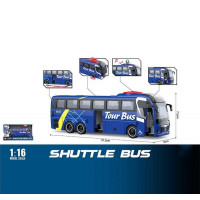 Автобус інерційний арт. WY1107A (24шт) батар. світло, звук, р-р іграшки 27.5*6*7.5 см у короб. 32*11