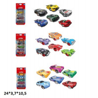 Набір модельок 6шт. 660-S81/87/88 метал.3в.кор.24*3,7*10,5 /144/