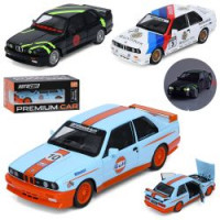 Машина AP-2120 (12шт) АвтоСвіт, 1:24, метал, інерція, 21см, звук, світло, відчиняються двері/багажни