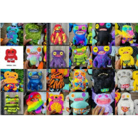 М`яка іграшка M 19865 (360) ЦІНА ЗА 1 ШТУКУ, середня висота 20 см