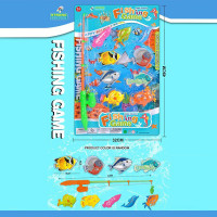 Рибалка арт. 272-504A (102шт/2) вудка, 8 рибок,  планшет 49*32см.