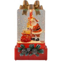 Нічник новорічний XMAS WDL-25010A «Подарунок» 17.9см