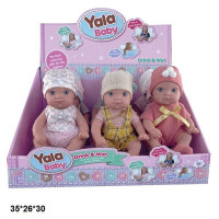 Пупс 20см YL2308A 9в.9шт.в кор.35*26*30