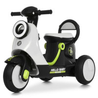 Мотоцикл M 6298BR-1 (1шт) р/к 2,4G, 1*6V4,5AH, 1*25W, MP3, USB, TF, музика, світло, білий