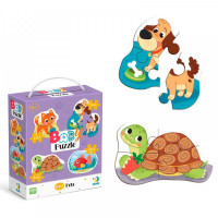 Пазл 4 в 1 «Baby puzzle. Домашні тварини» 300688