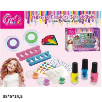 Набір для манікюра/педикюра 8832 з крейдою для волосся.кор.35*5*24,5 /72/