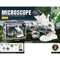 Оптичний прилад SD888 (6шт) мікроскоп, 23-11-в25см, 400Х/800Х/1600Х, світло, скло, інструменти, трим