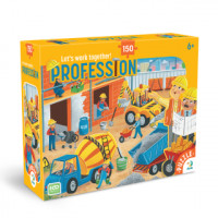 Пазл «Професії. Будівельник»