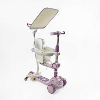 Самокат 5в1 "Skyper" FJ-33822 колеса PU125х40мм зі світлом