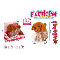 Улюбленець 688-376 A (24) "Собачка", на повідці, звук, ходить, облизує, музика, запис та відтворення