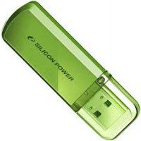 Флешка USB SILICON POWER Helios 101 16Gb Green