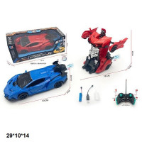 Машина-трансформер 999-2AD акум.USB.світ.дим.2кол.кор.29*10*14 /60/