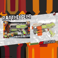 Бластер FJ8056 з присосками кор.37,5*8,5*24 /18/