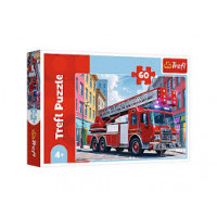 Пазли Trefl "60" Пожежна машина, 74052