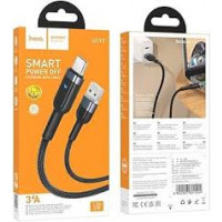 Кабель Hoco U117 Grand intelligent power-off Type-C