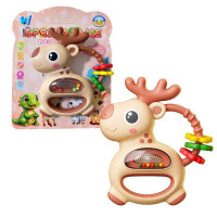 Музичне брязкальце "Оленятко" 43037 (72) "WToys", ОЗВУЧУВАННЯ УКРАЇНСЬКОЮ МОВОЮ, пісні, підсвічуванн