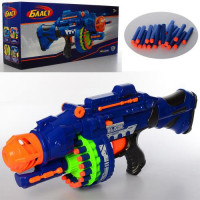 Автомат 80531 (9шт) 57см, кулі-присоски 40шт, бат, кор, 56-24,5-14,5см