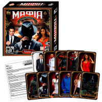 Настільна гра "Мафія" 92469 (60/2) "4FUN Game Club", 28 карток, в коробці