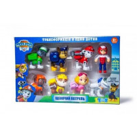 Ігровий набір Paw Patrol арт. 9950 (36шт/2) 8 героев в наборі, короб. 38*7*24см