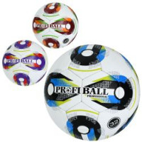 М'яч футбольний 2500-303 (30шт) розмір 5,  ПУ1, ручна робота, 32 панелі, 410-430г, 3 кольори, в паке
