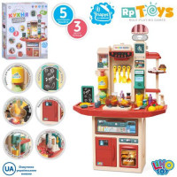 Кухня M 6009 I UA (6шт) 70-34,2-в110см, плита, мийка-ллється вода(механіч), музика-звук(укр), світло