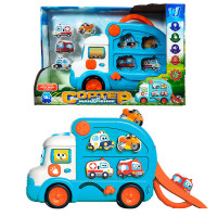 Сортер-мандрівник 66648 (16) "WToys", ОЗВУЧУВАННЯ УКРАЇНСЬКОЮ МОВОЮ, підсвічування, казки, пісні, ві