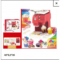 Кухонний набір 8696 фабрика морозива з пластиліном кор.40*8,5*30