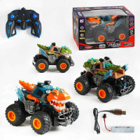 Р.К.Джип-монстр ZR2105-1A динозавр акум.USB.світ.дим.2кол.кор.34*20,4*21,6 /24