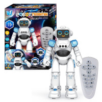 Робот Галактик 62313 (6) "WToys", ОЗВУЧУВАННЯ УКРАЇНСЬКОЮ МОВОЮ, лед-підсвічування, сенсорні датчики