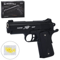 Пістолет 399-1 (36шт) 18,5см, пластикові кулі, в кор-ці, 22-16-4см