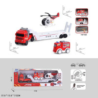 Трейлер арт. 2633-2 (60шт/2) інерц.,батар.,свiло,звук,у короб.37*12,2*7,5см