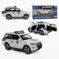 Машина 51282 "Авто Експерт", масштаб 1:32, світло, звук, інерція, відчиняються двері, багажни