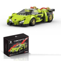 Конструктор DG 3008 (60) “Автомобіль”, 325 деталей, гумові шини, в коробці