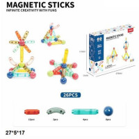 Конструктор магнітний X3201 26дет.кор.27*5*17 /36/