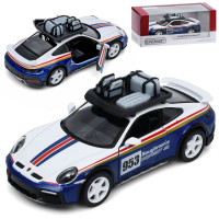 Машина KT5481WFB (24шт) інерція, метал, 12,5см, 1:36, відчиняються двері, гумові колеса, в коробці,
