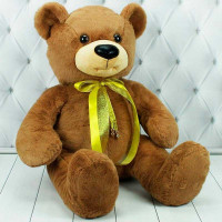 М'ягка іграшка Teddy Luxury brown /00383-3