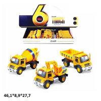 Будтехніка MY66-D2221 метал.інерц.муз.світ.відкр.дв.3в.12шт в кор.46,1*8,9*27,7 /18/216/