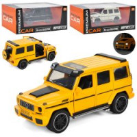 Джип AP-1861 (10шт) АвтоСвіт, 1:24, метал, інер, 18см, відчиняються двері, зв, св, 3кол, бат (таб),