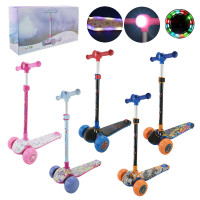 Самокат дитячий 3-х коліс  арт. SC2532, світло, звук, колеса PU у короб 65*15,5*33,5 см